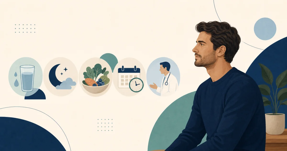 Facteurs liés au volume de sperme : hydratation, sommeil, alimentation, fréquence et avis médical