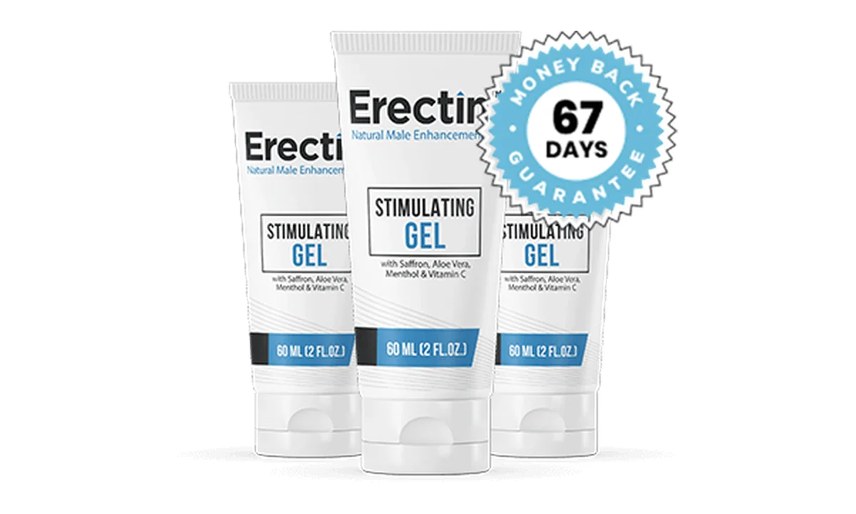 Erectin Gel — tube de gel stimulant à usage topique
